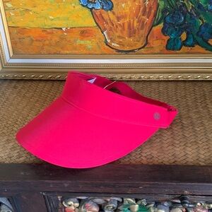 Lululemon Red Athletic Visor